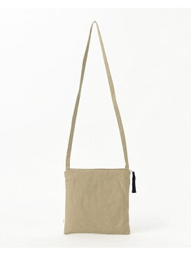 【SALE/50%OFF】B:MING by BEAMS 雑貨 ビーミング by ビームス / ミニ ロゴ サコッシュ ビーミング ライフストア バイ ビームス バッグ トートバッグ ベージュ ブルー