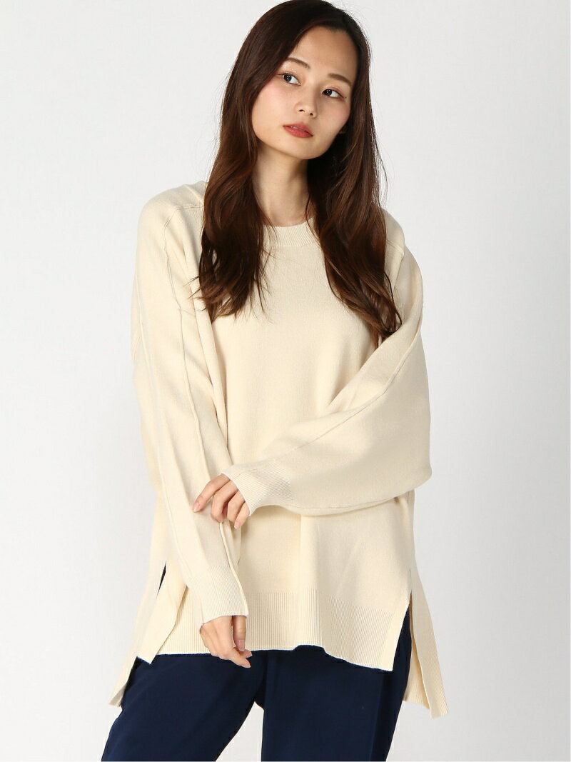 【SALE／66%OFF】LOWRYS FARM アウトリンキングPOLS ローリーズファーム ニット 長袖ニット ホワイト カーキ パープル ブラックのサムネイル