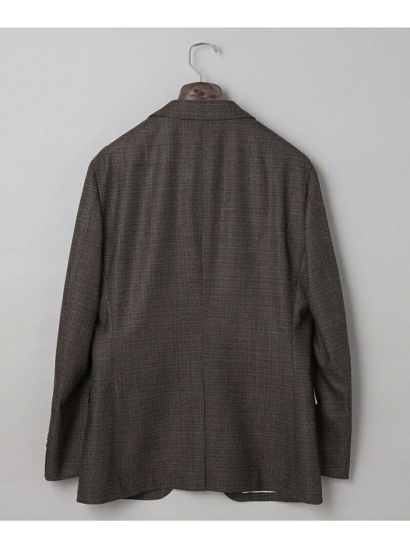 gotairiku 【AIRY MOVE / セットアップ対応】S120's SUPER STRETCH WOOL セットアップジャケット ゴタイリク コート/ジャケット テーラードジャケット ブラウン【送料無料】