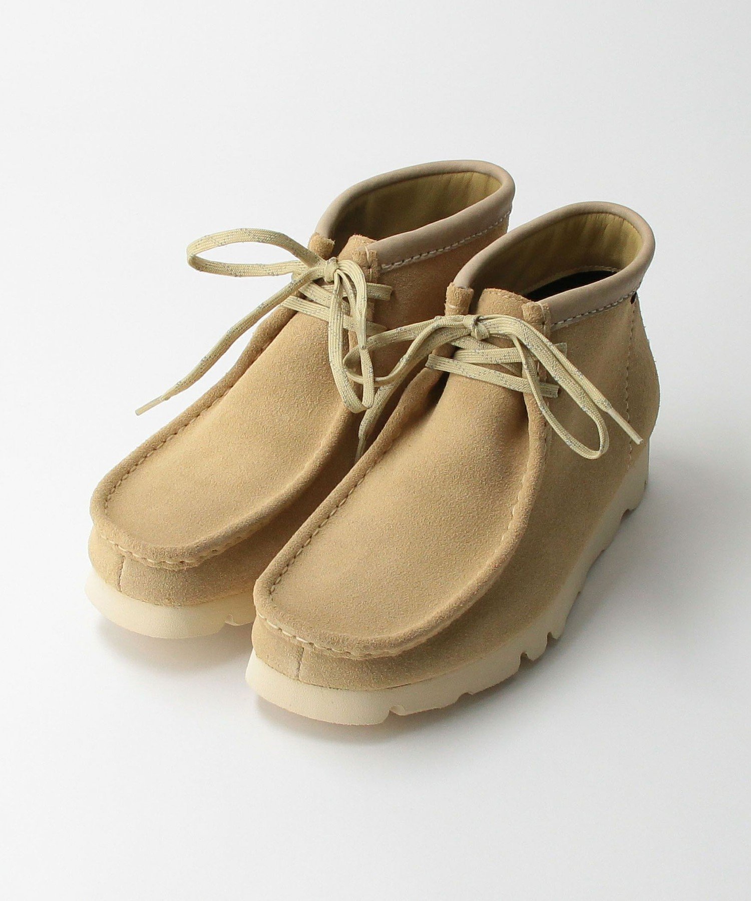 BEAUTY YOUTH UNITED ARROWS ＜CLARKS＞ WALLABEE BOOT GTX/ワラビーブーツ ビューティー＆ユース ユナイテッドアローズ シューズ 靴 その他のシューズ 靴 ベージュ ブラック【送料無料】