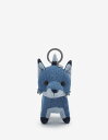 楽天Rakuten FashionMaison Kitsune Maison Kitsune/（M）DENIM FOX BAG CHARM メゾン キツネ ファッション雑貨 チャーム・キーチェーン ブルー【送料無料】