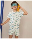 PETIT BATEAU 半袖パジャマ(マスク付き) プチバトー インナー・ルームウェア パジャマ【送料無料】