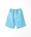 【SALE/50%OFF】UNITED ARROWS green label relaxing プリペラ ショートパンツ / キッズ 140cm-160cm ユナイテッドアローズ グリーンレーベルリラクシング パンツ その他のパンツ グリーン グレー オレンジ
