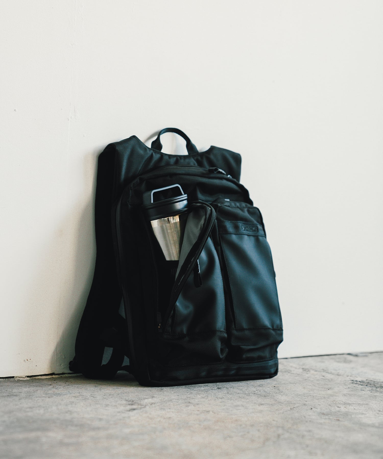 CHROME (M)AXCEL DAYPACK SLIM クローム バッグ リュック・バックパック ブラック【送料無料】