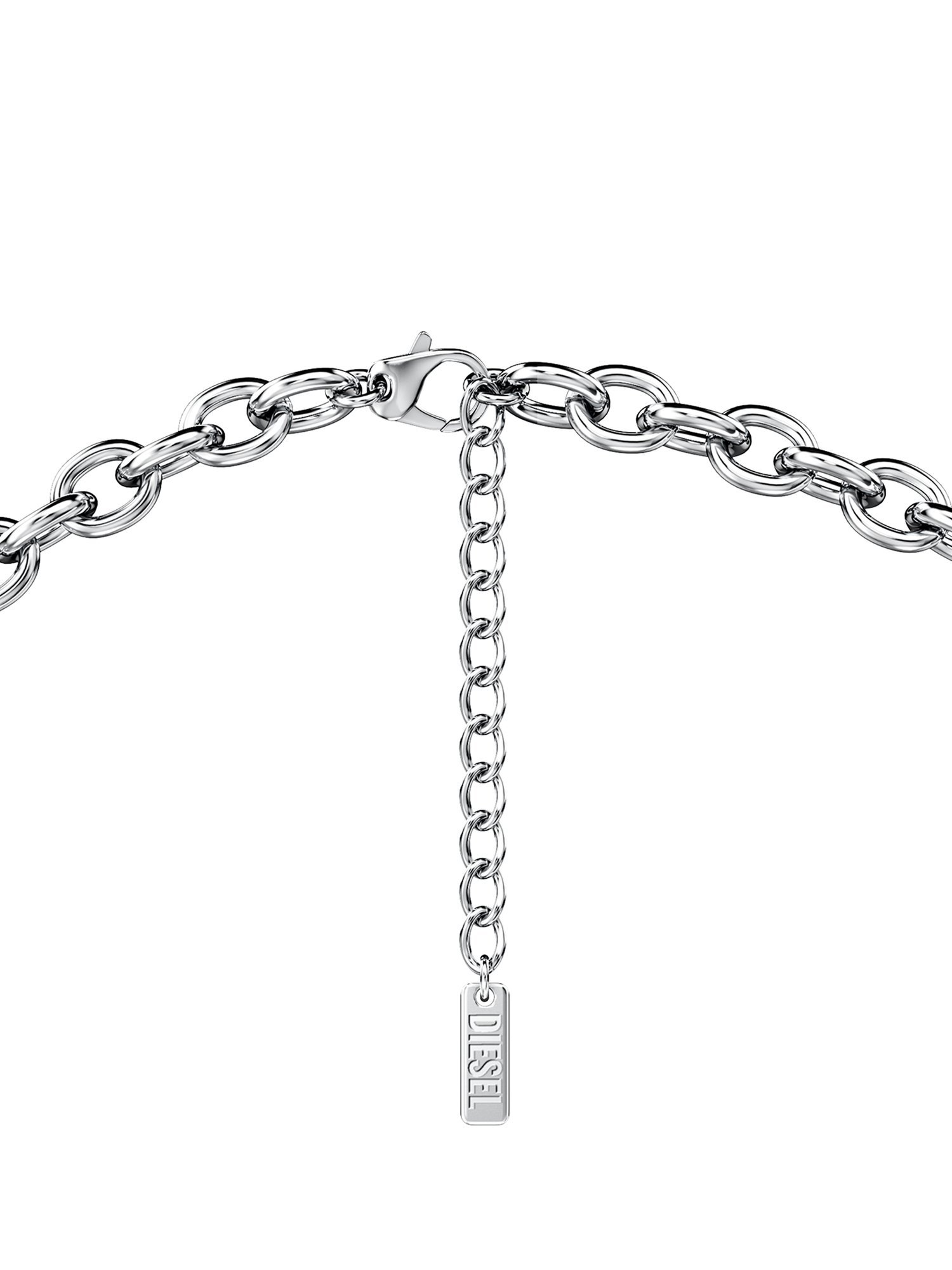 ディーゼル アクセサリー ユニセックス ネックレス シルバー DX1697040 ウォッチステーションインターナショナル アクセサリー・腕時計 ネックレス シルバー