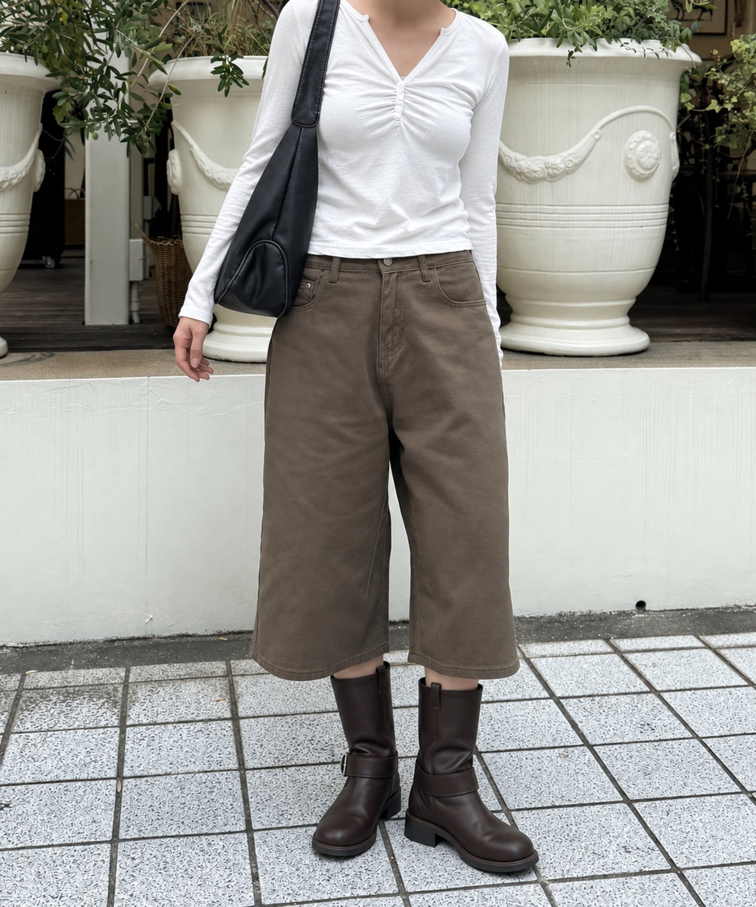 diggity ツイルバミューダパンツ キャナルジーン パンツ その他のパンツ カーキグリーン ブラック