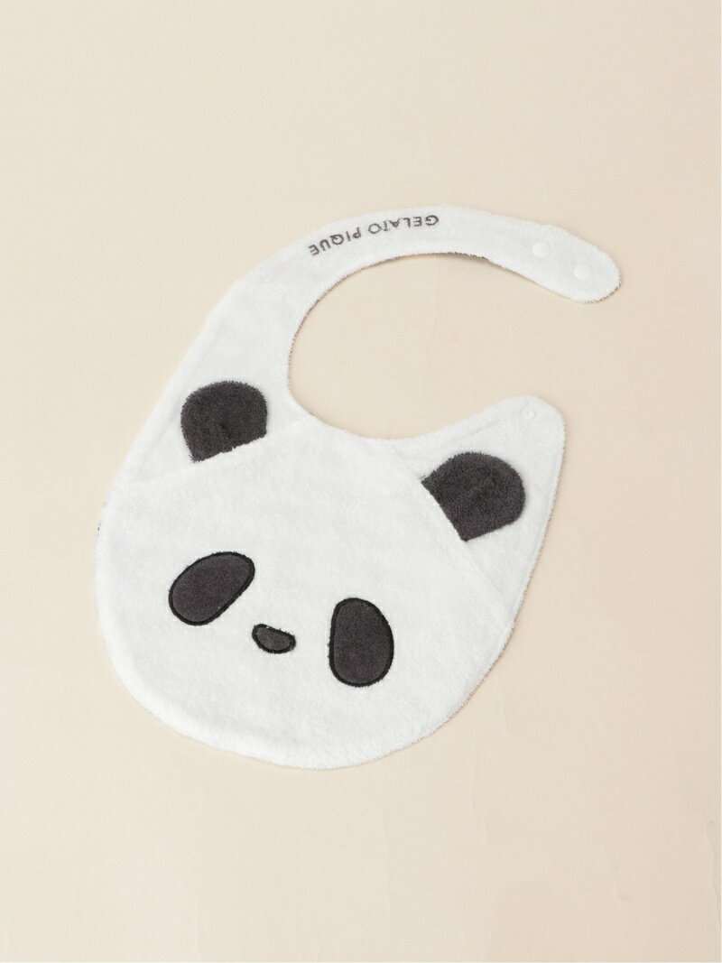 gelato pique [HALLOWEEN]パンダワンポイントbabyスタイ ジェラートピケ マタニティウェア・ベビー用品 その他のベビーグッズ ホワイトのサムネイル