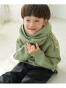 【SALE/70%OFF】ROPE' PICNIC KIDS 【KIDS】【リンクコーデ】ガータースヌード ロペピクニック ファッション雑貨 マフラー・ストール・ネックウォーマー イエロー ホワイト グリーン