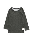 apres les cours WEB限定 深あきインナーあったかロングスリーブTシャツ エフオーオンラインストア インナー・ルームウェア その他のインナー・ルームウェア ブラック グレー パープル ホワイト ブルー