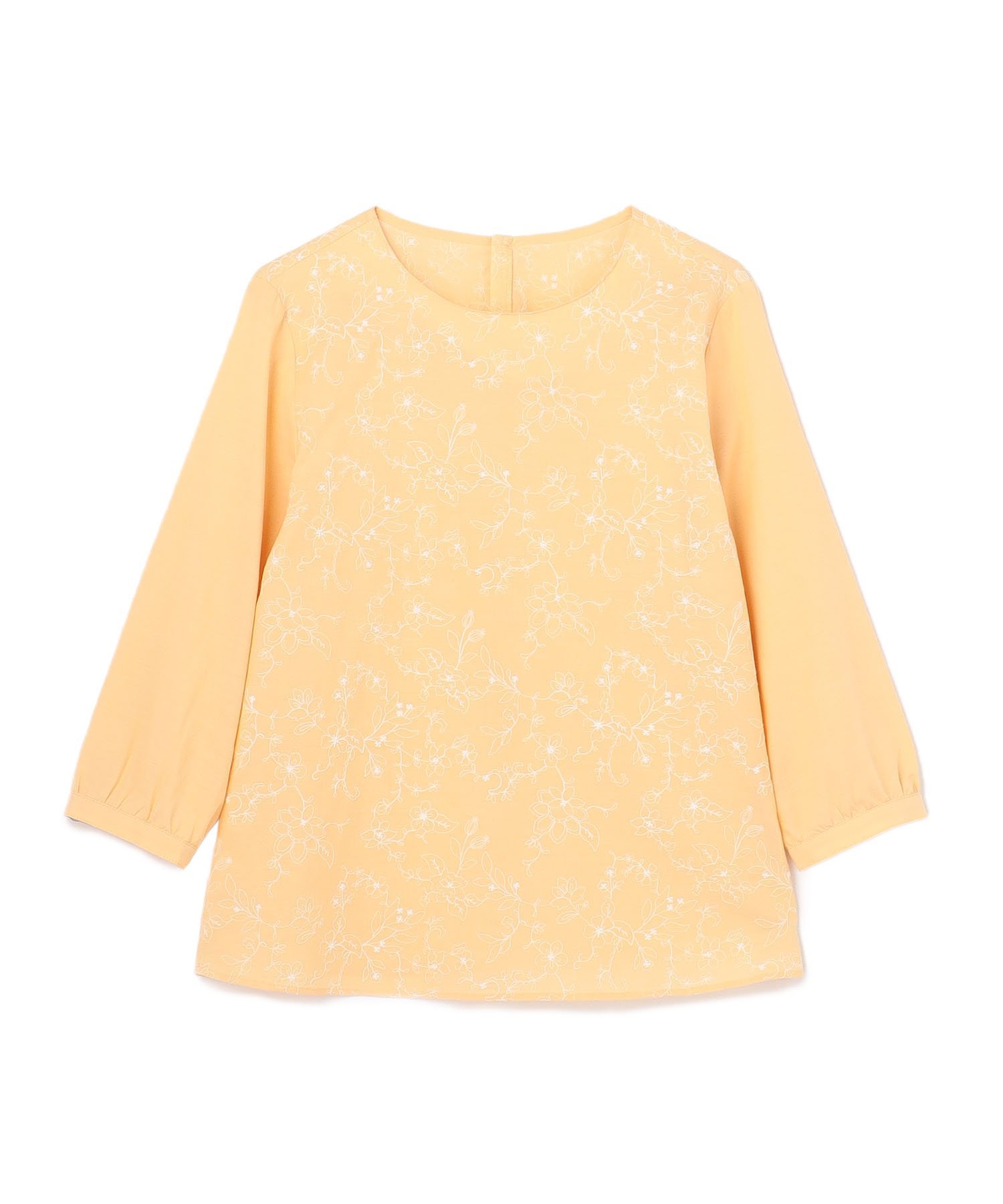 【SALE／40%OFF】DECOY SINCE 1981 刺繍ブラウス デコイシンス1981 トップス シャツ・ブラウス オレンジ ネイビー ホワイトのサムネイル