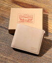 【SALE/3%OFF】Levi's Levi's リアルレザー 二つ折りウォレット 本革 マルカワ 財布・ポーチ・ケース 財布 ブラウン ベージュ ブラック【...