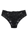 ANNEBRA Sensual バックオープンデザインショーツ アンブラ インナー・ルームウェア ショーツ グリーン ブラック