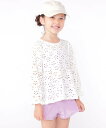SHIPS KIDS SHIPS KIDS:120~150cm / フラワー ラッシュガード 3点 ビキニセット シップス 水着・スイムグッズ その他の水着・ス...
