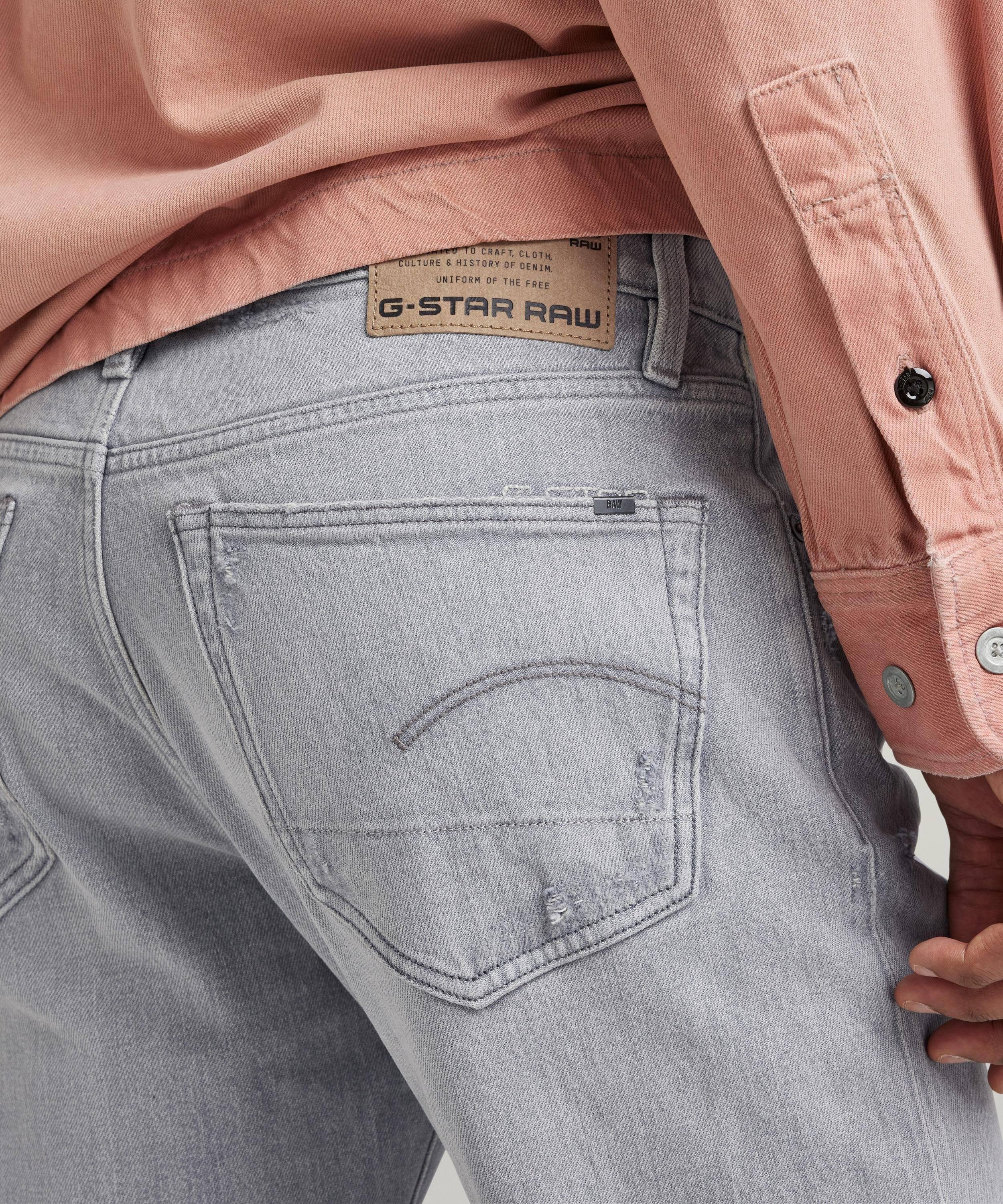 【公式ショップ】3301 SLIM JEANS/スリムテーパードジーンズ ジースターロゥ パンツ ジーンズ・デニムパンツ グレー