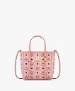 MCM 【公式】TONI トップジップ ショッパー - ミニ エムシーエム バッグ トートバッグ ピンク【送料無料】