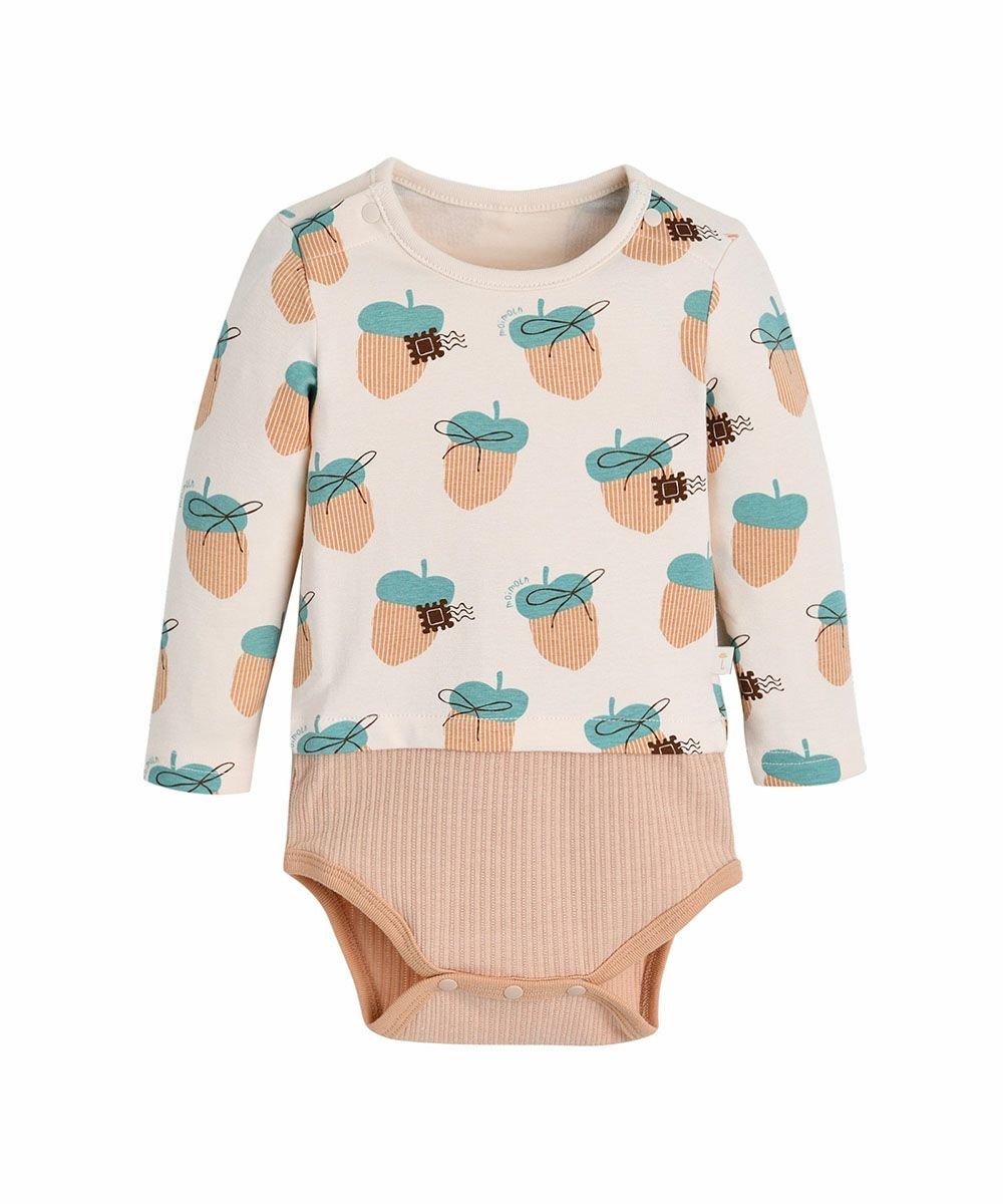【SALE／50%OFF】moimoln 【バンブーコットン】トリーロンパース&帽子 モイモルン ...