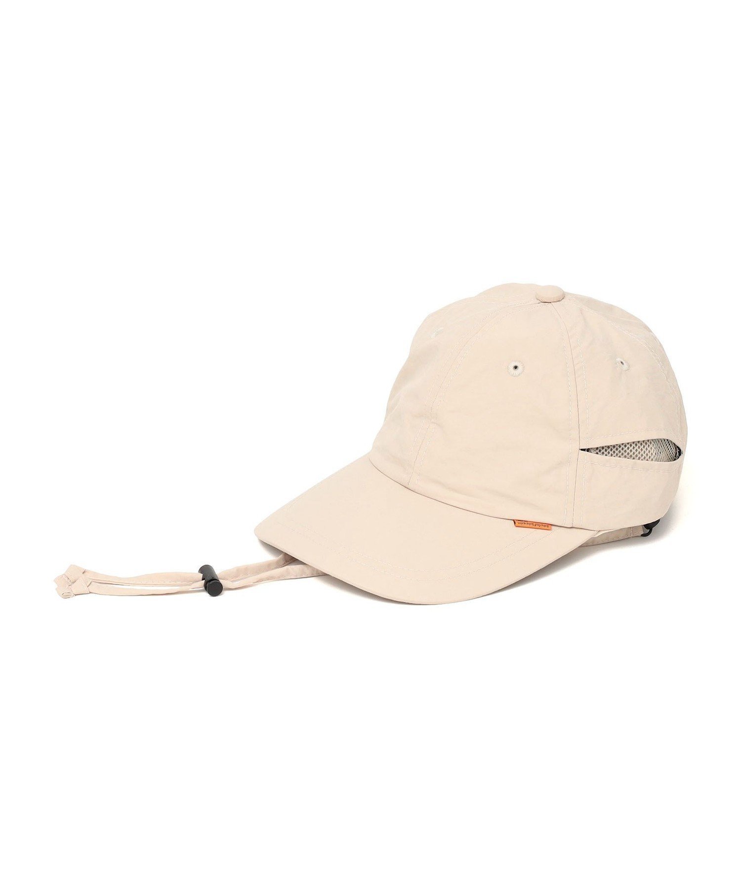 SHIPS any 【WEB限定】SHIPS any:＜UVカット/撥水加工/遮熱＞サーマル バリア ベースボール キャップ シップス 帽子 キャップ ベージュ ブラック【送料無料】