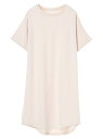 【SALE/80%OFF】E hyphen world gallery スウェットTワンピース イーハイフンワールドギャラリー ワンピース 長袖ワンピース ホワイト カーキ