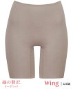 【SALE/15%OFF】Wing ウイング 【綿の贅沢オーガニック フラットタイプ】 3分丈 吸汗速乾 ウイング インナー・ルームウェア その他のインナー・ル...