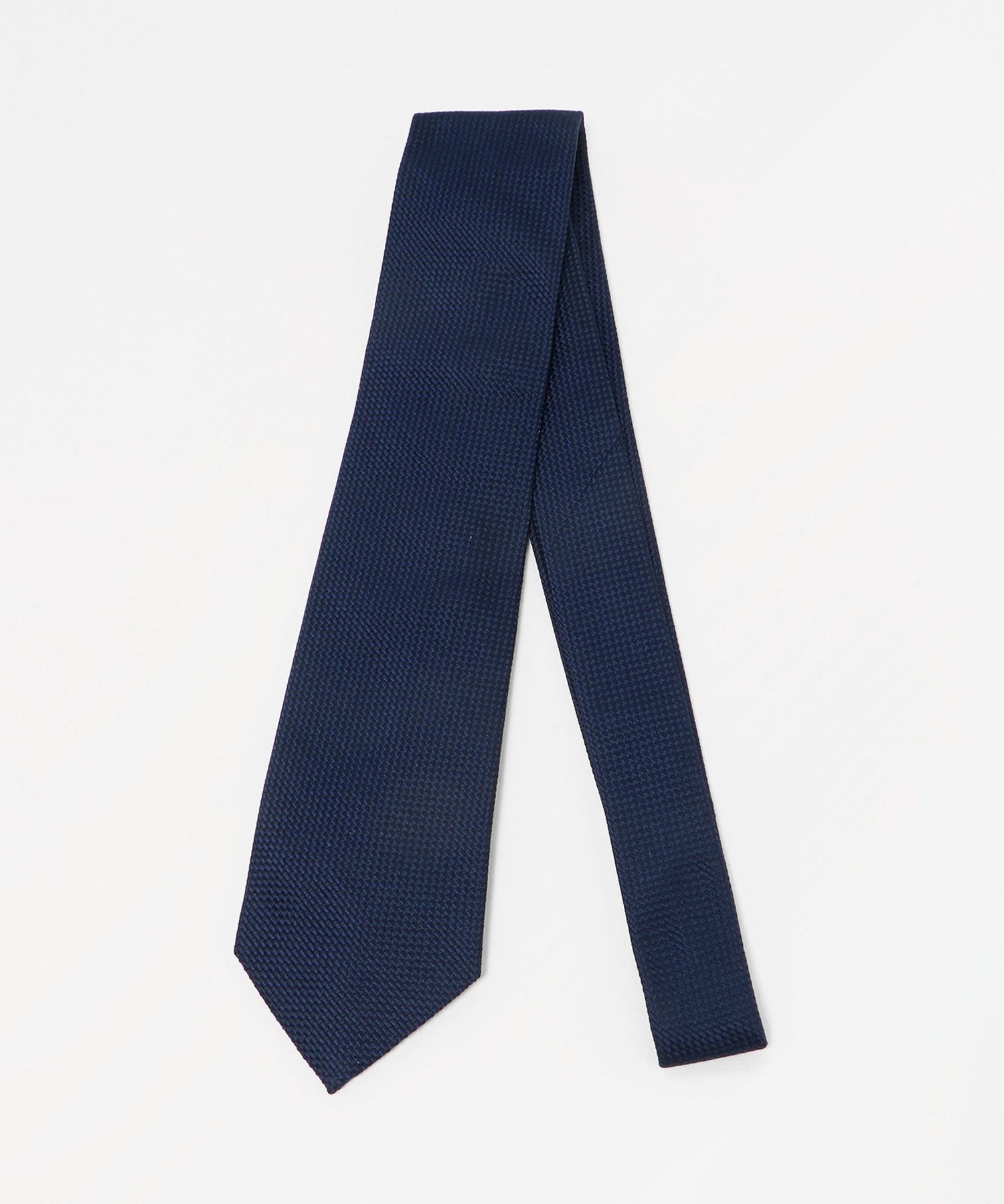 UNITED ARROWS ソリッド ネクタイ ユナイテッドアローズ スーツ・フォーマル ネクタイ・蝶ネクタイ ネイビー【送料無料】
