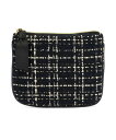 【SALE/30%OFF】Francfranc ツイード ティッシュポーチ ブラック フランフラン 財布・ポーチ・ケース ポーチ ブラック