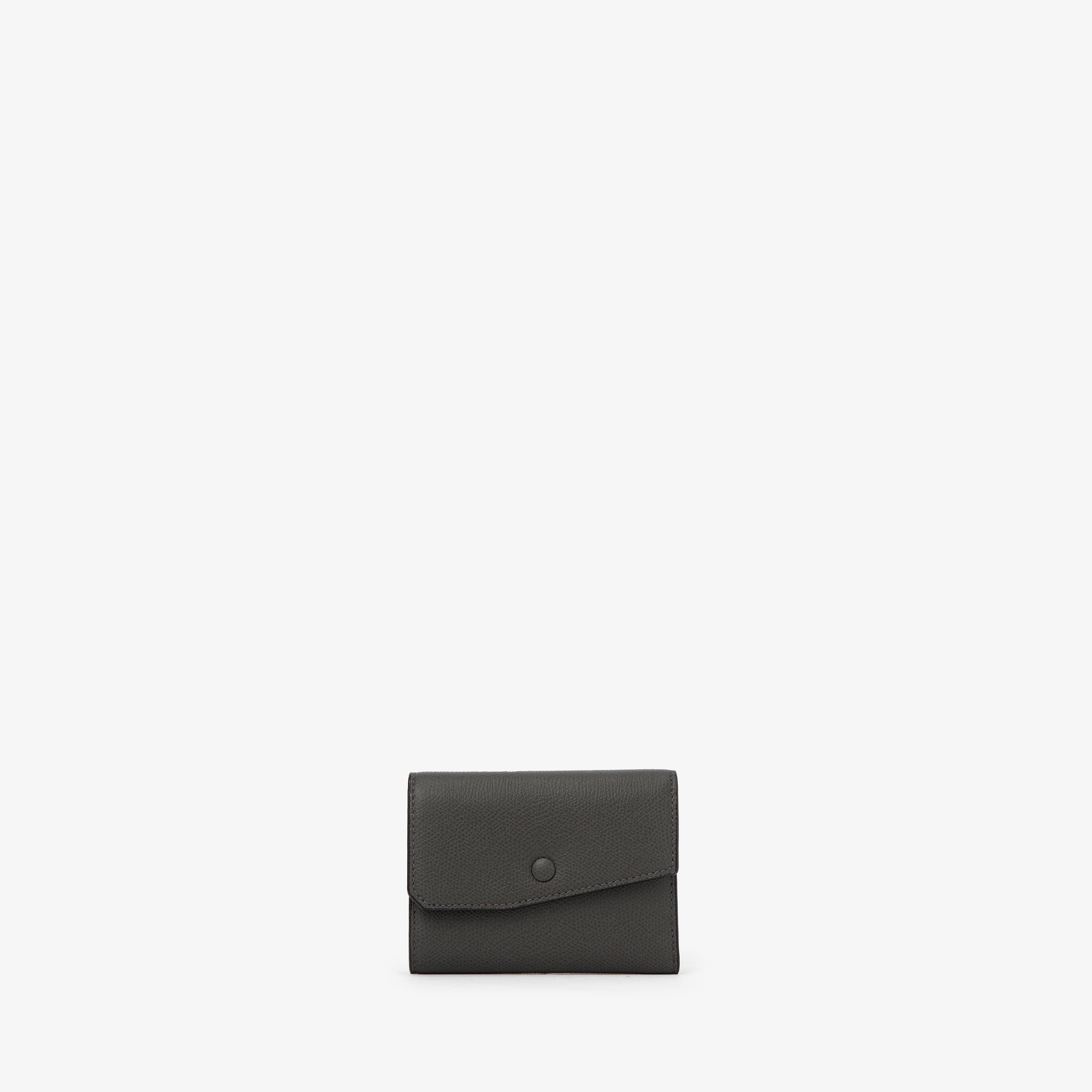 Valextra 【公式】ポケット パース 6 カード ヴァレクストラ 財布・ポーチ・ケース 財布 グレー【送料無料】