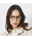 Rouge vif la cle 【LE FOON / ルフォーン】老眼鏡/リーティンググラス/ヘキサゴン/迷彩/ ルージュ・ヴィフ ラクレ ファッション雑貨 その他のファッション雑貨 ブラウン【送料無料】