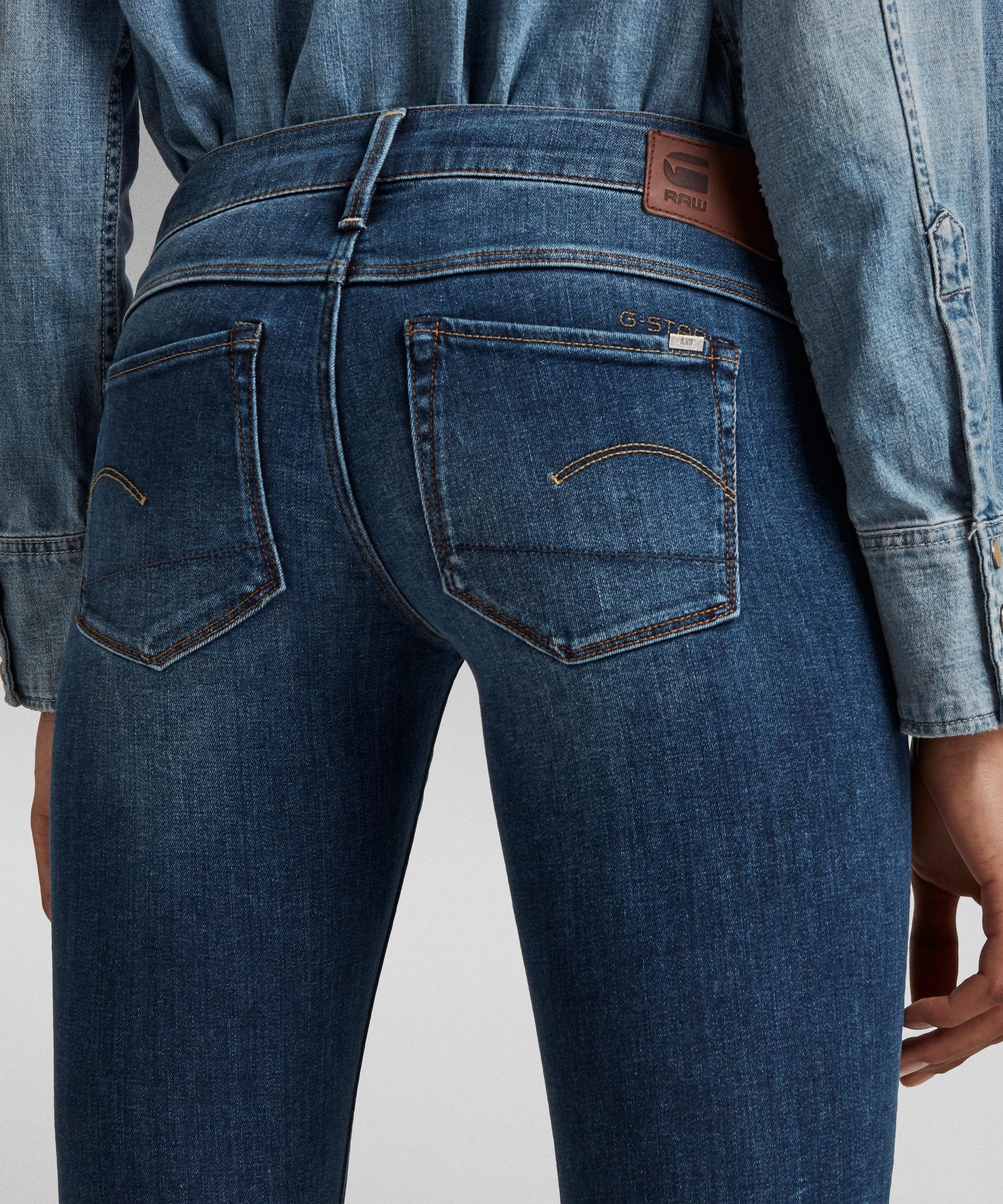 【公式ショップ】3301 Low Skinny Jeans/ベーシックデザインローライズスキニージーンズ ジースターロゥ パンツ ジーンズ・デニムパンツ ブルー