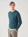JOHN SMEDLEY バイカラー長袖コットンニットプルオーバー | S4755 | 30G EASY FIT ジョンスメドレー トップス ニット【送料無料】