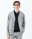 【SALE/29%OFF】MACKINTOSH PHILOSOPHY テーラードジャージー ノーカラーカーディガン 杢カラミストレッチ マッキントッシュ フィロソフィー ジャケット・アウター ブルゾン・ジャンパー グレー ネイビー【送料無料】