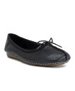 Clarks Clarks 213F Freckle Ice フレックルアイス ブラック フラットシューズ クラークス リーガル フットコミュニティー シューズ...