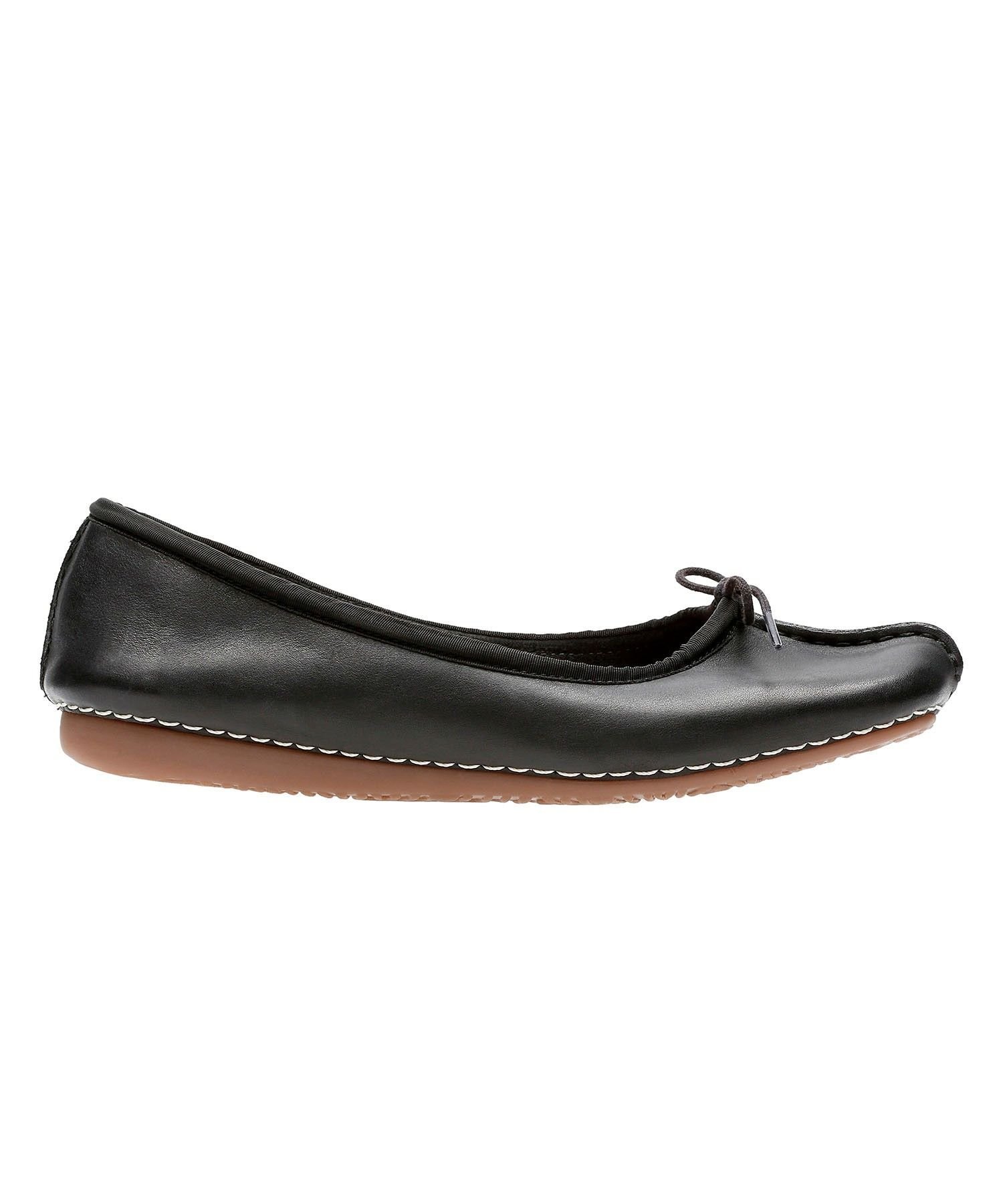 Clarks クラークス 213F Freckle Ice ブラック フラットシューズ リーガル フットコミュニティー シューズ・靴 レースアップ・ドレスシューズ ブラック【送料無料】