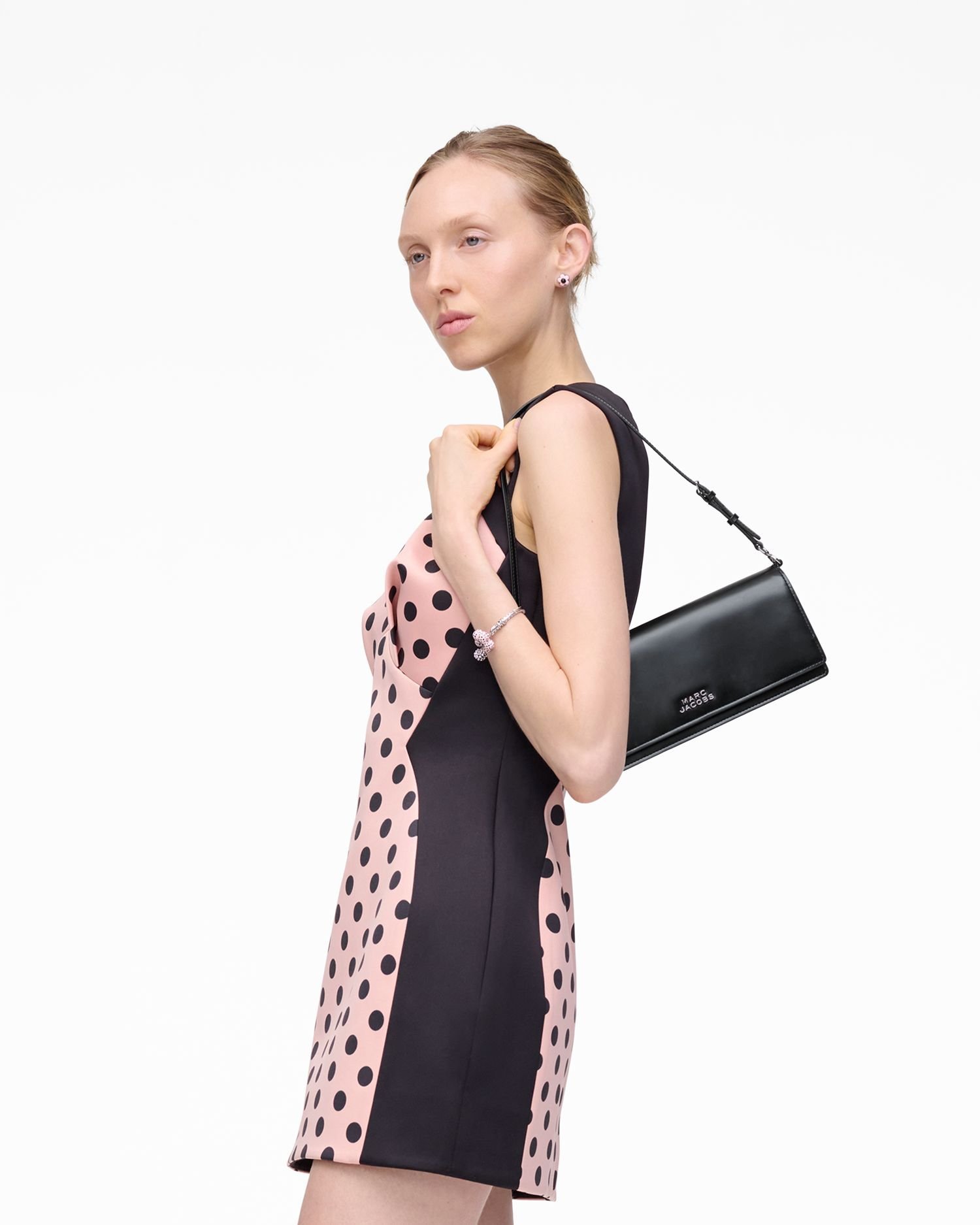 MARC JACOBS 【公式】THE MIRROR SHOULDER/ザ グラム ミラー ショルダー マーク ジェイコブス バッグ ショルダーバッグ ブラック【送料無料】