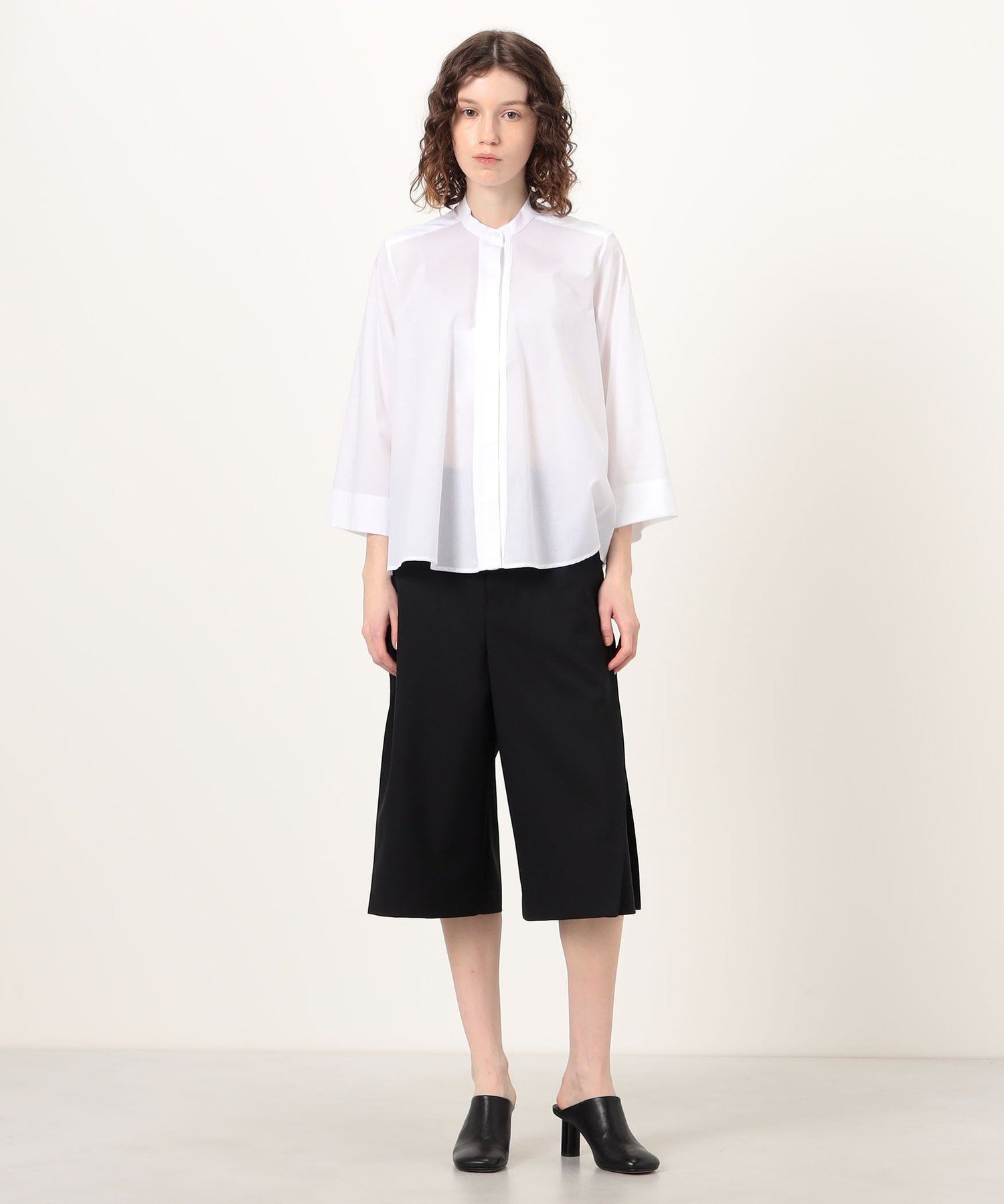 TOMORROWLAND BUYING WEAR BOURRIENNE VAPOREUSE コットンシャツ トゥモローランド トップス シャツ・ブラウス ホワイト【送料無料】