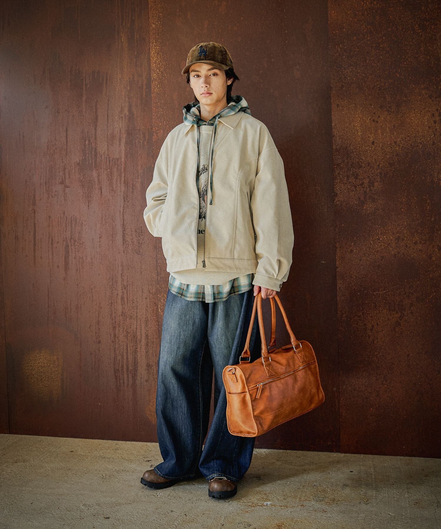 niko and ... Extra Wide Denim[niko and ...JEANS 26AW] ニコアンド パンツ ジーンズ・デニムパンツ ブルー グレー ブラック