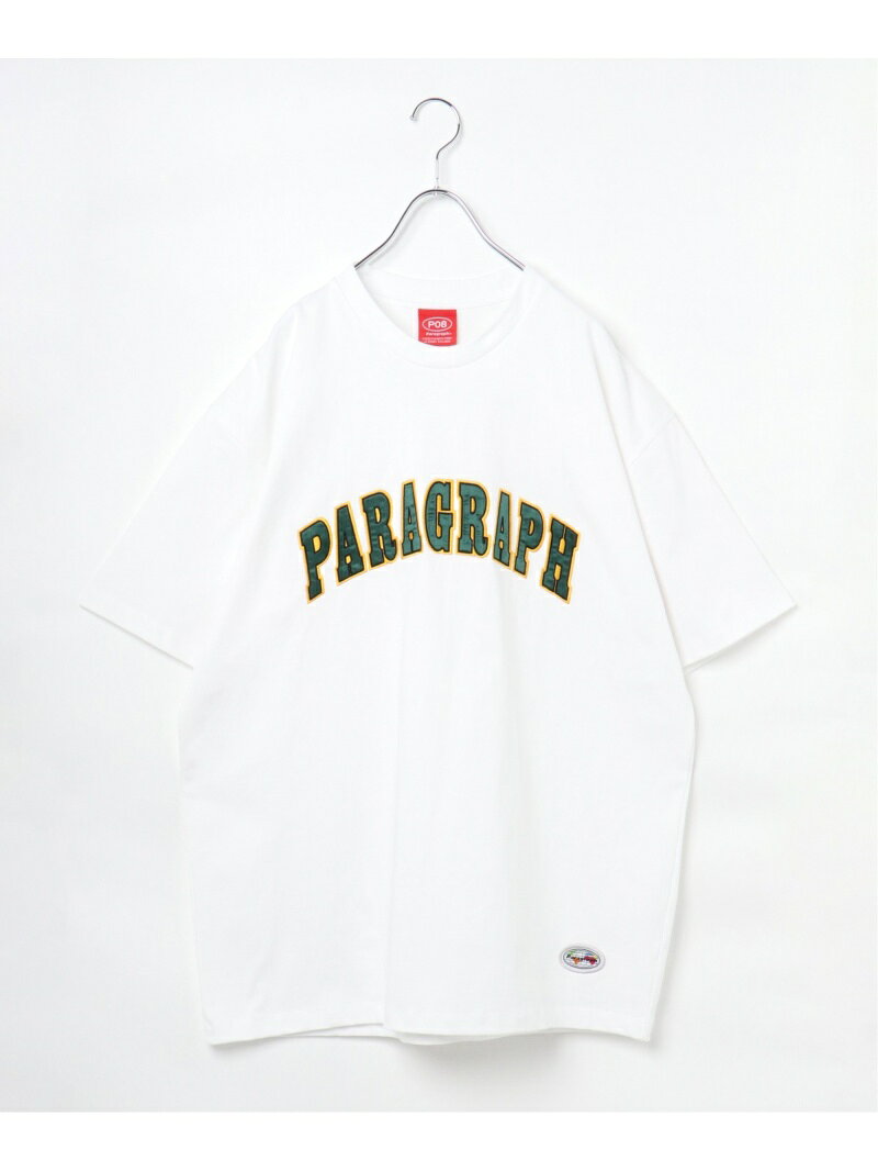 【SALE／60%OFF】VENCE share style 【WEB限定】PARAGRAPH アーチロゴT ヴァンス エクスチェンジ トップス カットソー・Tシャツ ホワイト ブラック パープル【送料無料】