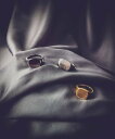 and cloud Nocturnal Signet Ring アンドクラウド アクセサリー・腕時計 リング・指輪 シルバー イエロー ブラック【送料無料】
