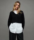 【SALE/30%OFF】ALLSAINTS (W)DONNA JUMPER オールセインツ トップス アンサンブル ブラック【送料無料】