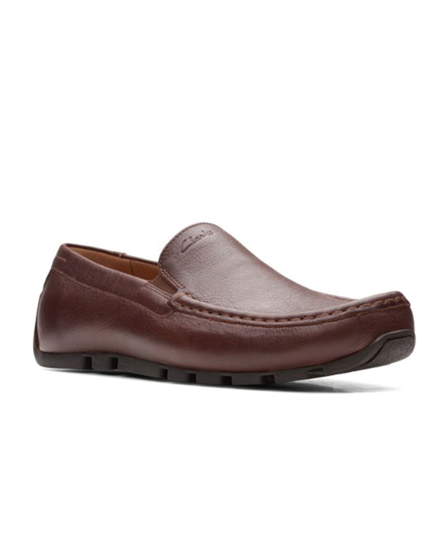 クラークス ビジネスシューズ メンズ Clarks Clarks 711J Oswick Plain オズイックプレーン タン ビジネスシューズ クラークス リーガル フットコミュニティー シューズ・靴 スリッポン ブラウン【送料無料】