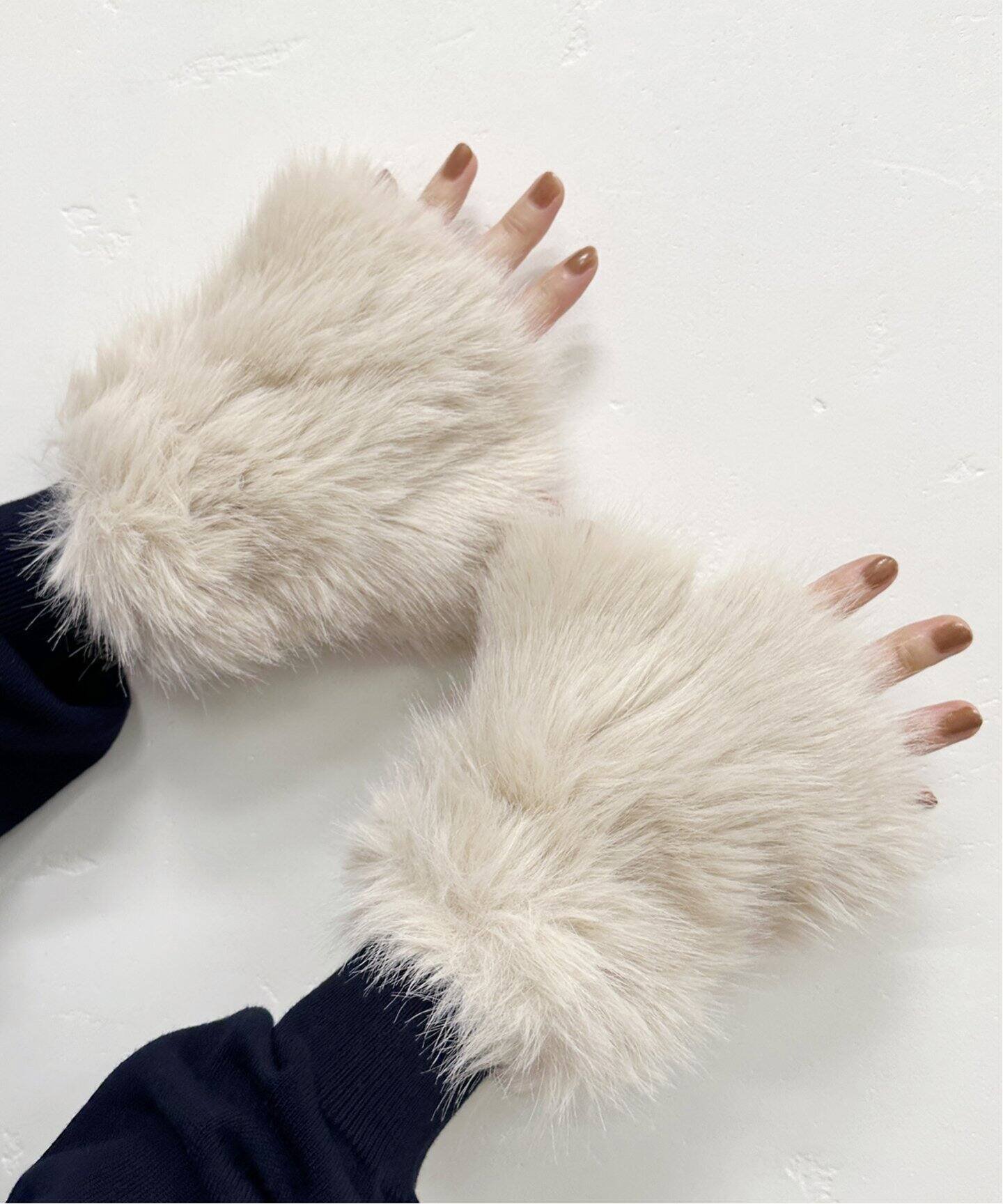 U by SPICK&SPAN ≪予約≫【jakke/ジャッキー】 TOLLY GLOVES ユーバイスピックアンドスパン ファッション雑貨 手袋 ブラウン【送料無料】のサムネイル