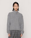 【SALE/20%OFF】K.T KIYOKO TAKASE ディヘアアンゴラ混 ニットプルオーバー コムサ トップス ニット ネイビー ベージュ グレー【送料...