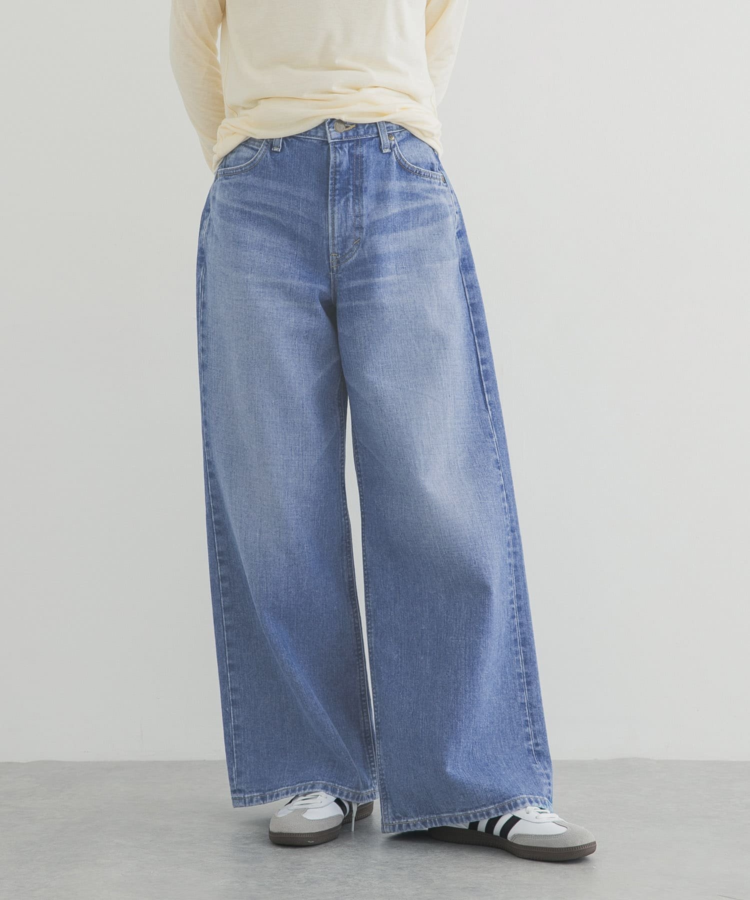 URBAN RESEARCH DOORS 『別注』Lee101×DOORS WIDE PANTS アーバンリサーチドアーズ パンツ ジーンズ・デニムパンツ【送料無料】