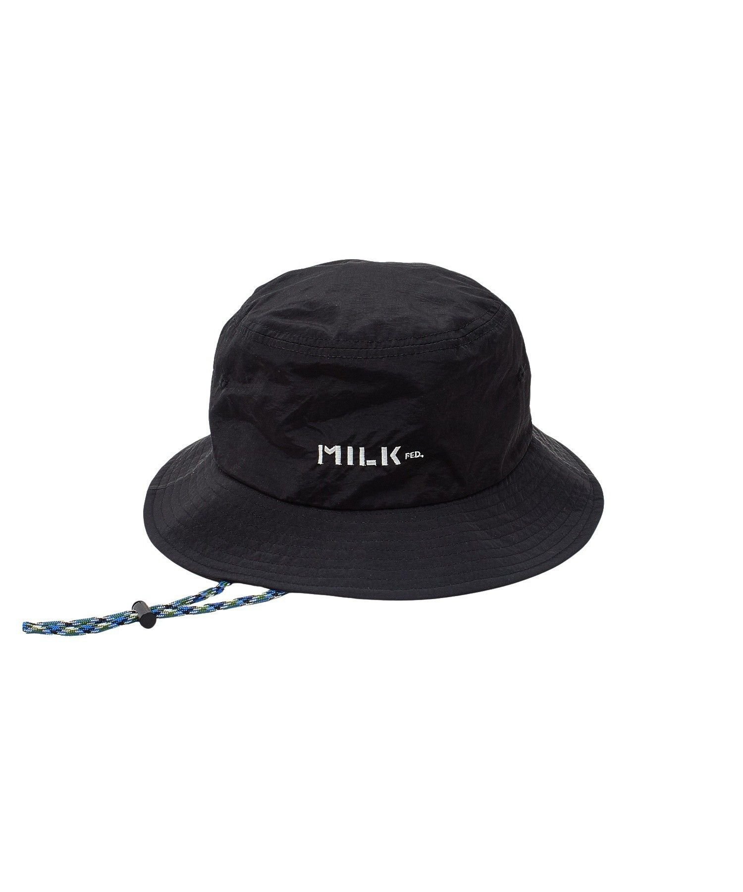 【SALE／50%OFF】MILKFED. MILKFED. BUCKET HAT ミルクフェド 帽子 その他の帽子 ブラック ベージュ