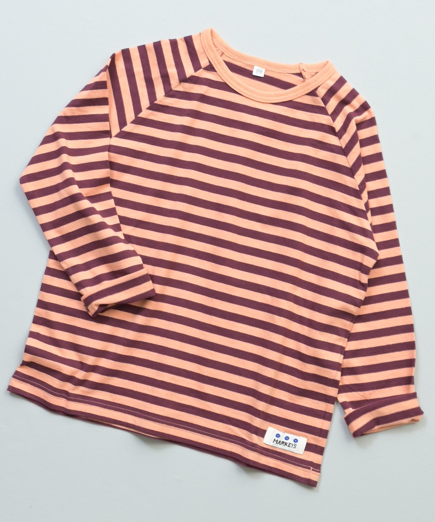 楽天市場】ボーダー tシャツ（カラーオレンジ）（キッズ・ベビー