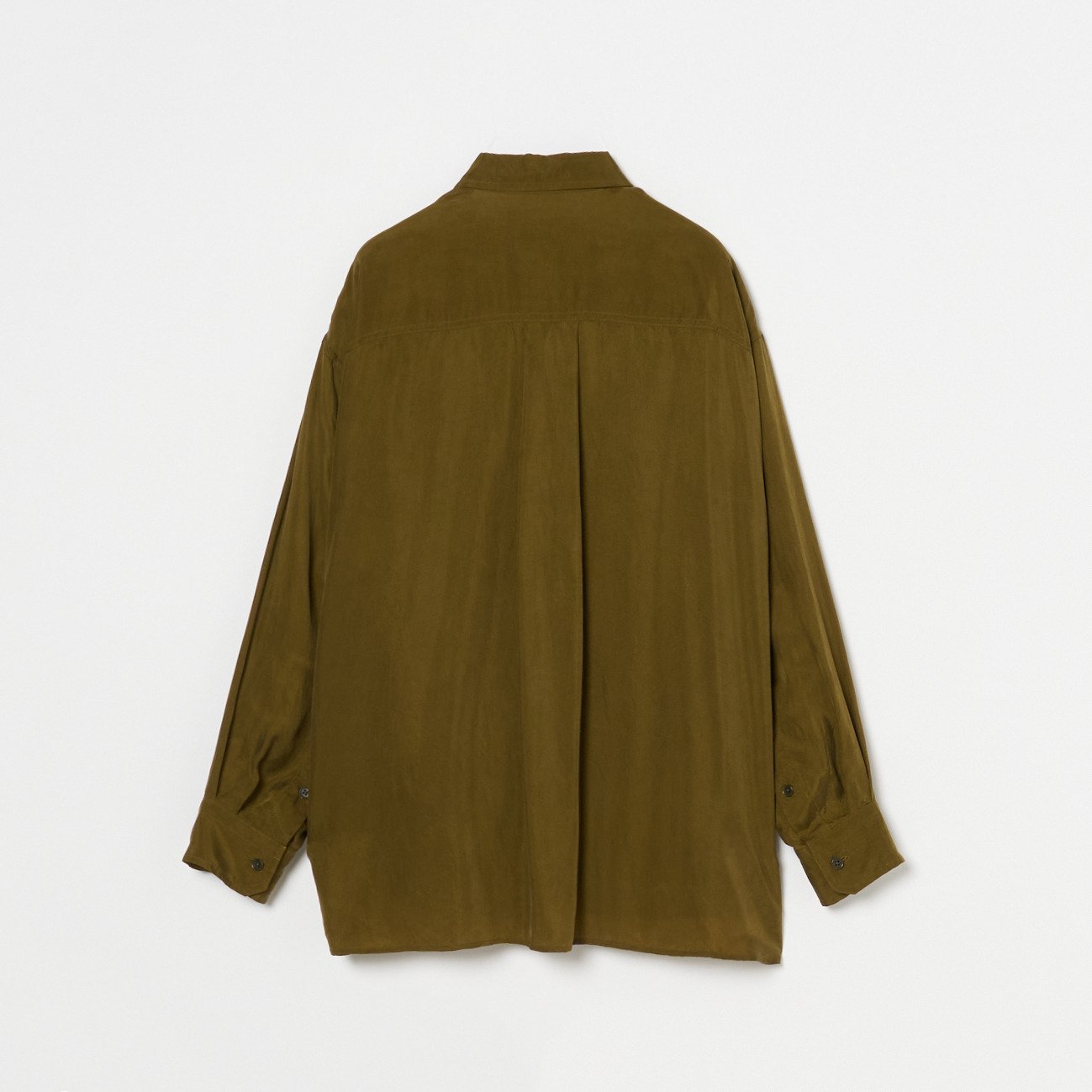HELIOPOLE FIBRIL POCKET SHIRT エリオポール トップス シャツ・ブラウス グリーン ネイビー