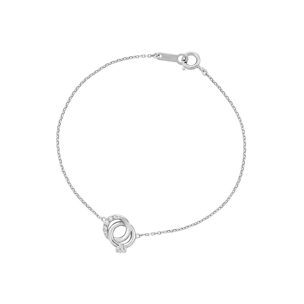 4℃ 【3月誕生石】シルバー ブレスレット ヨンドシー アクセサリー・腕時計 ブレスレット・バングル シルバー【送料無料】