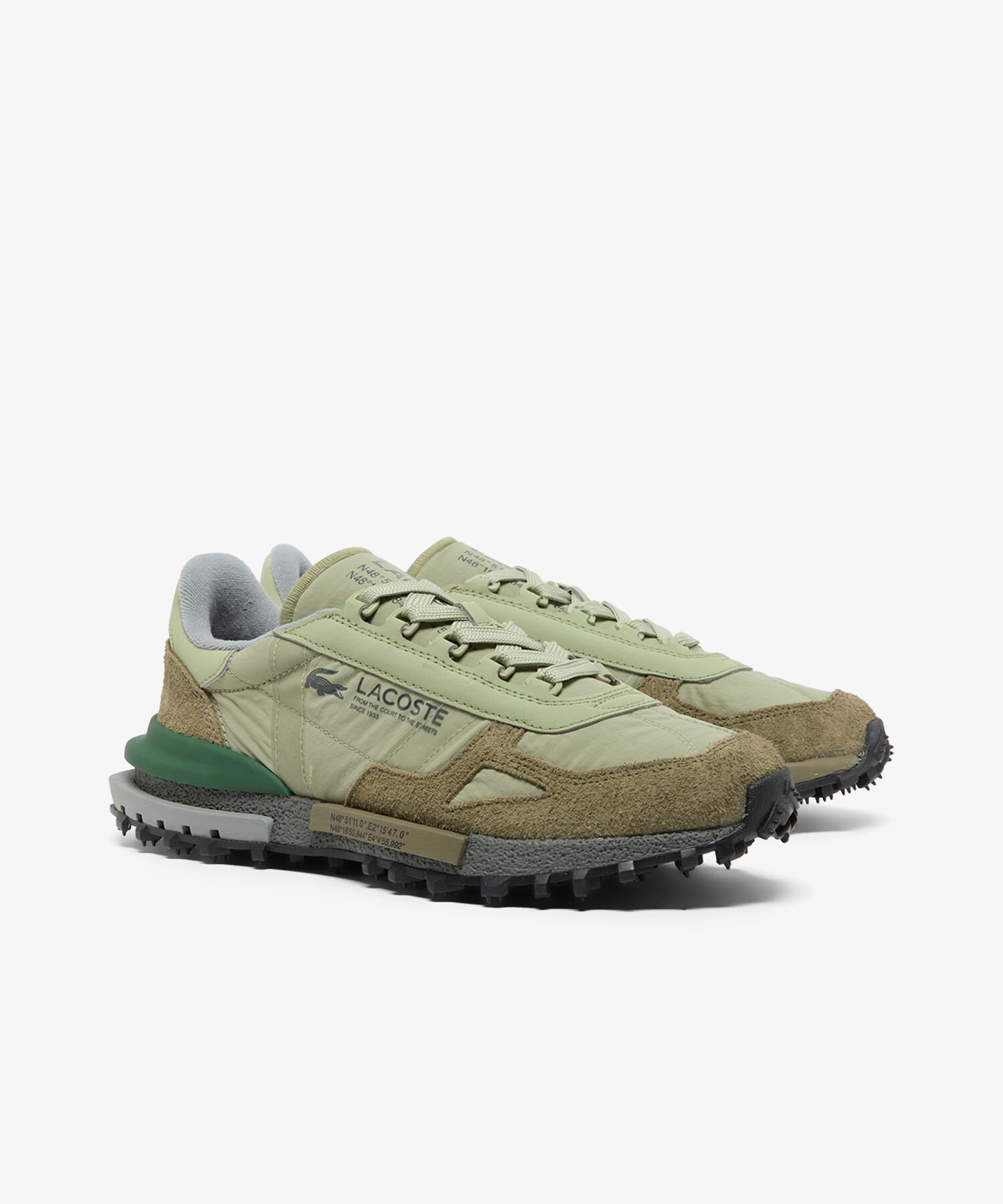 【SALE／40%OFF】LACOSTE メンズ ELITE ACTIVE 225 4 SMA ラコステ シューズ・靴 スニーカー カーキグリーン【送料無料】