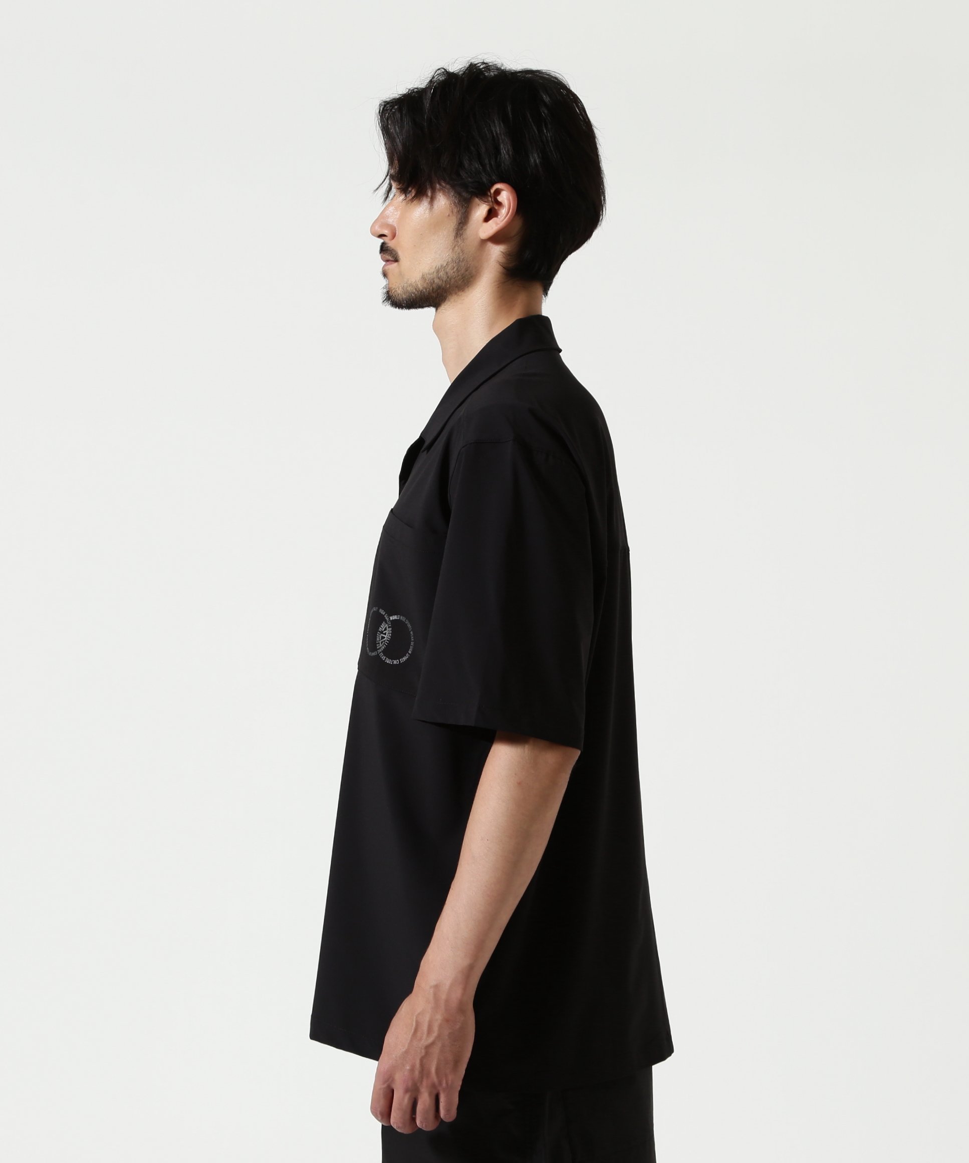 ROYAL FLASH SY32 by SWEET YEARS/エスワイサーティトゥ バイ スィートイヤーズ/BOSELLI COLLABO SHIRTS ロイヤルフラッシュ トップス シャツ・ブラウス ブラック