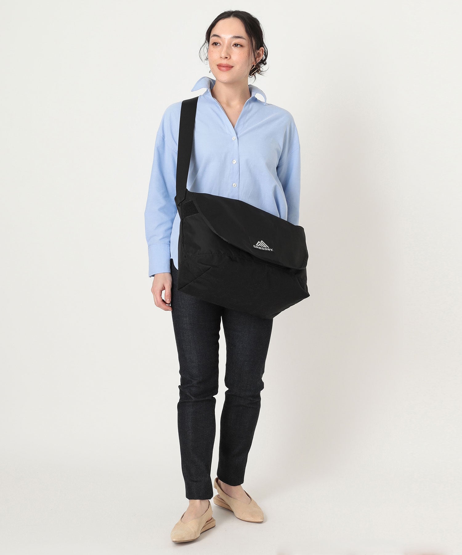 【公式】GREGORY オーセンティックメッセンジャー 25L グレゴリー バッグ メッセンジャーバッグ ブラック