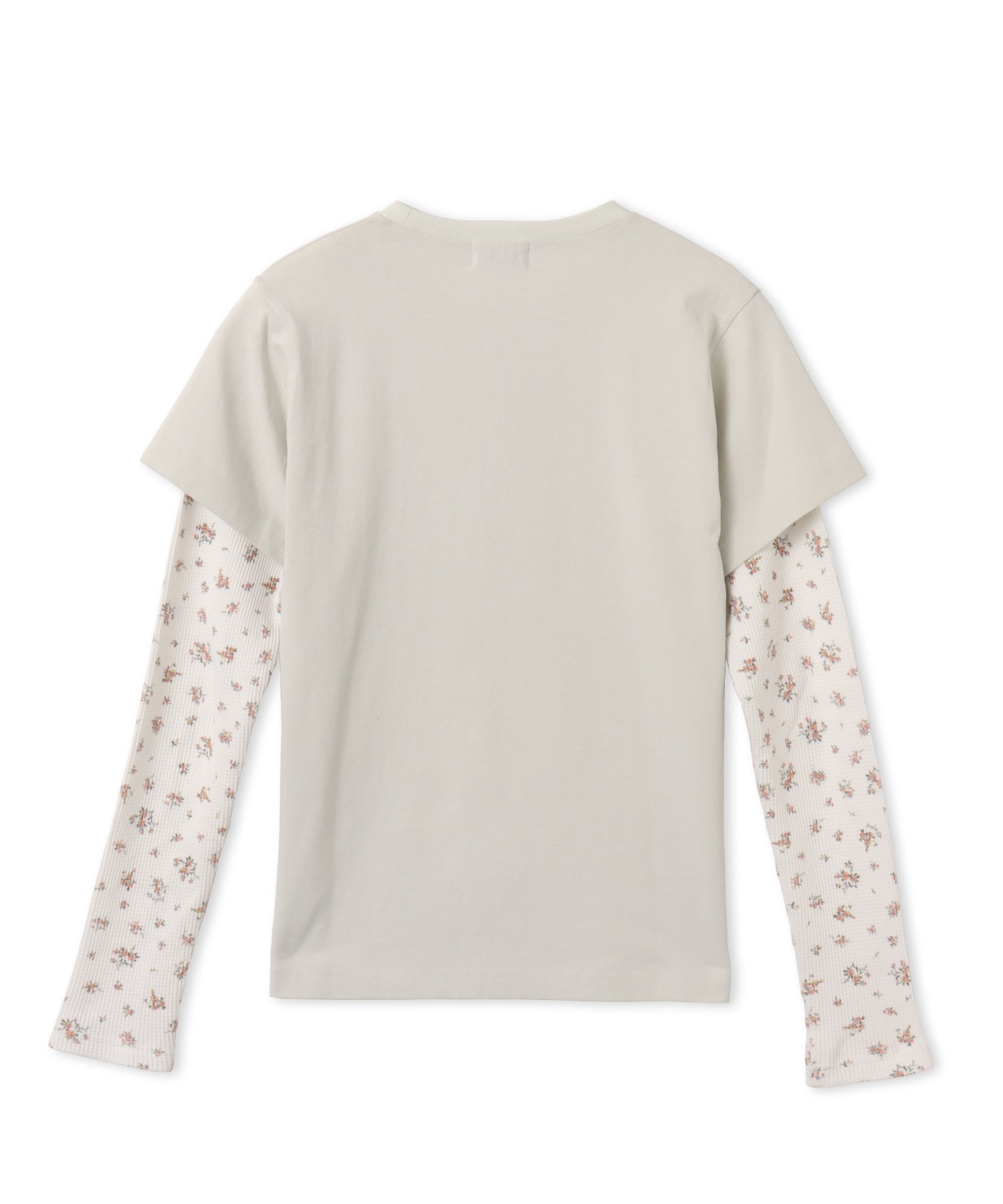 atmos pink atmos pink Layered Print LS T-shirt WHITE アトモス トップス カットソー・Tシャツ ホワイト